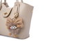 Lucky Bees Bolso de Hombro Crema 25x11x21 cm en Cuero de Polivinilo